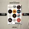 sticker ขนาด 7x10 นิ้ว